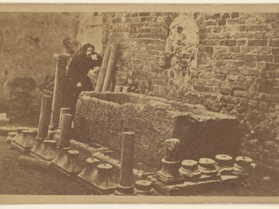 Attributed to Unknown maker, Italian
Juliet's Tomb at Verona., April 1, 1870, Albumen silver print
84.XD.1157.1319
The J. Paul Getty Museum, Los Angeles